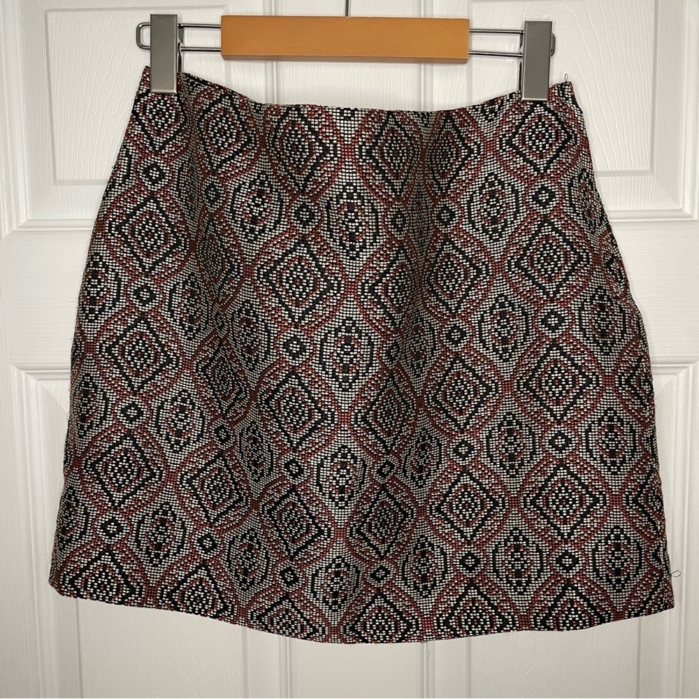 H&M Tribal Bohemian Mini Skirt 10